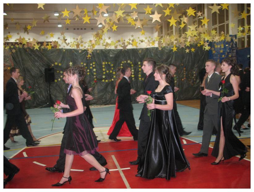 Bal uczniw klas trzecich  gimnazjum - 2008
