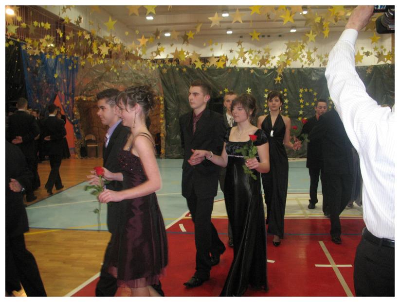 Bal uczniw klas trzecich  gimnazjum - 2008