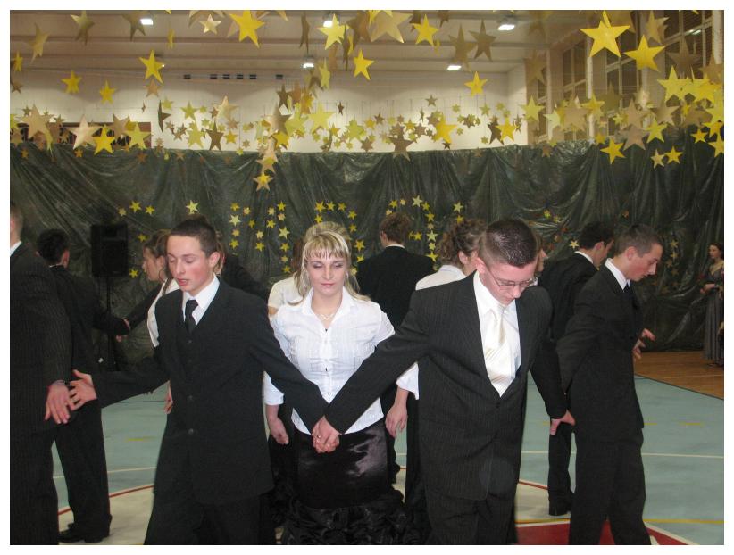 Bal uczniw klas trzecich  gimnazjum - 2008