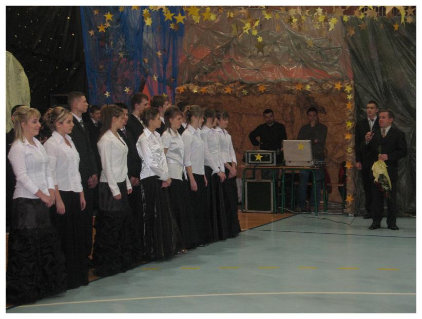 Bal uczniw klas trzecich  gimnazjum - 2008
