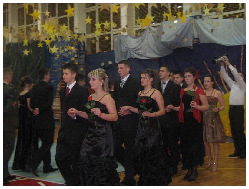 Bal uczniw klas trzecich  gimnazjum - 2008