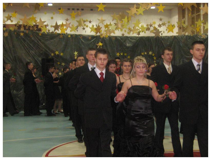 Bal uczniw klas trzecich  gimnazjum - 2008