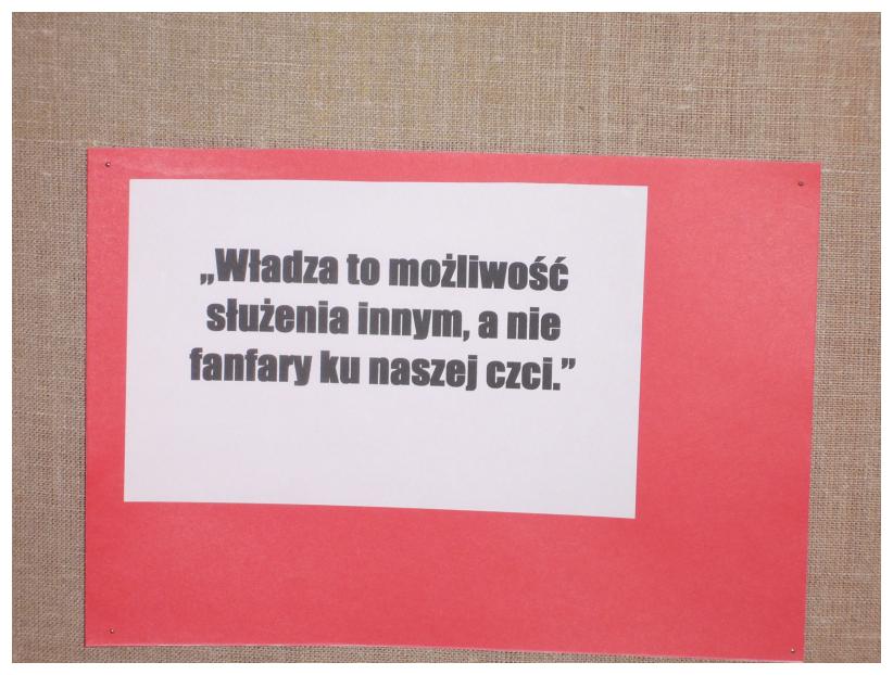 Wybory do samorzdu uczniowskiego gimnazjum