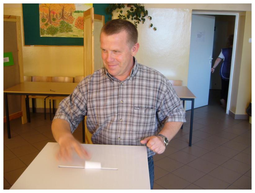 Wybory do samorzdu uczniowskiego gimnazjum