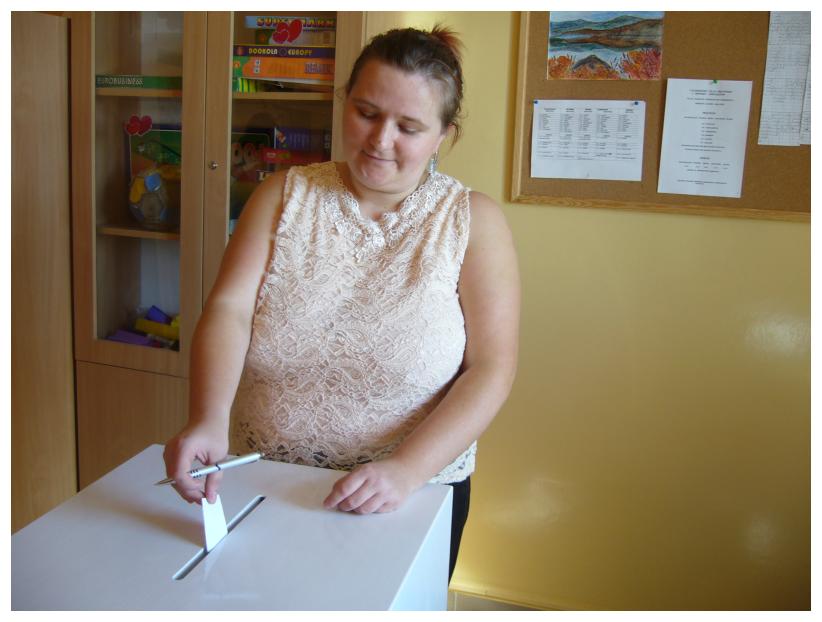 Wybory do samorzdu uczniowskiego gimnazjum